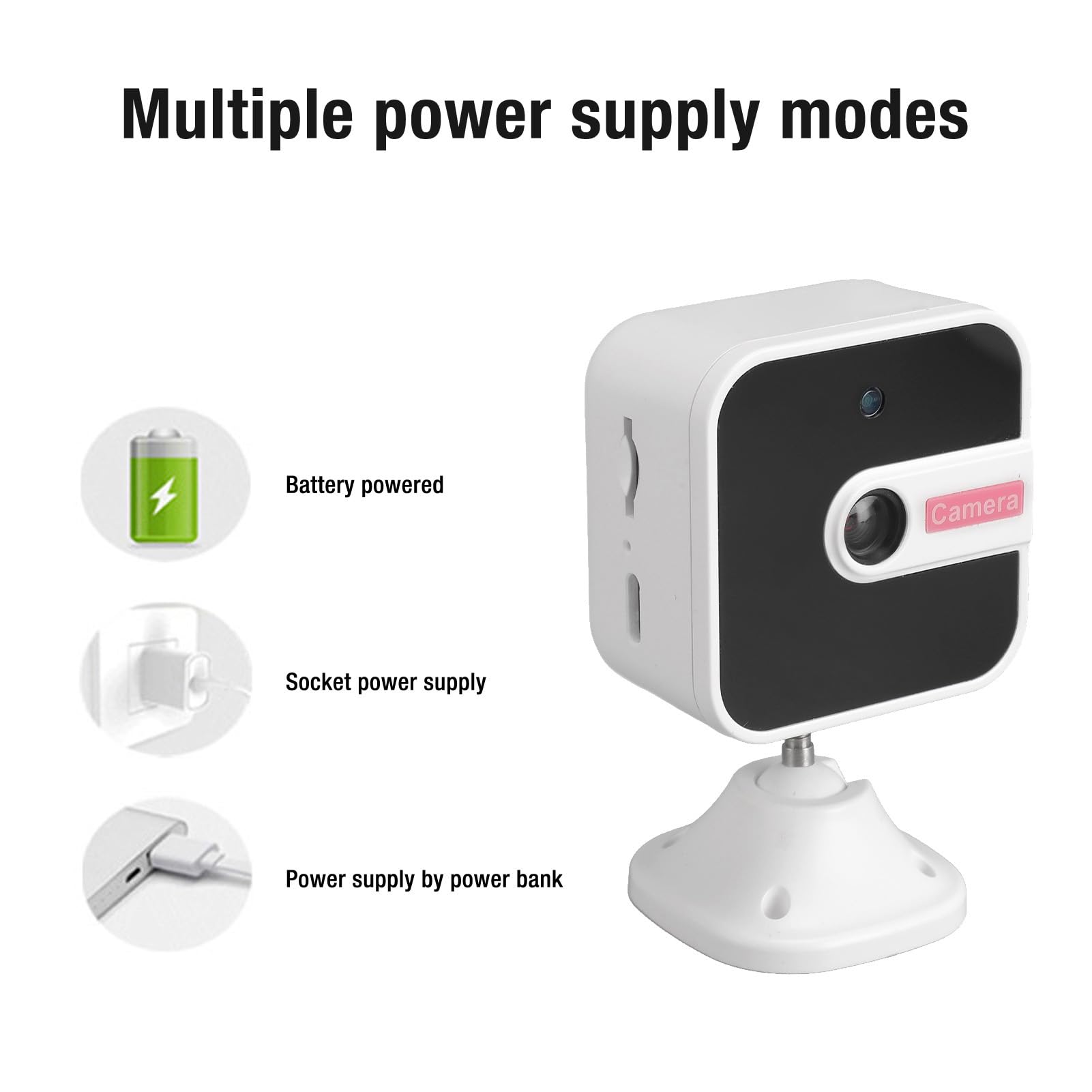 Wireless WiFi Security Camera for Home - 1080P HD, Night Vision, Weatherproof, Indoor/Outdoor Use - Perfect for Baby Monitoring, Pet Watching, and Home Surveillance