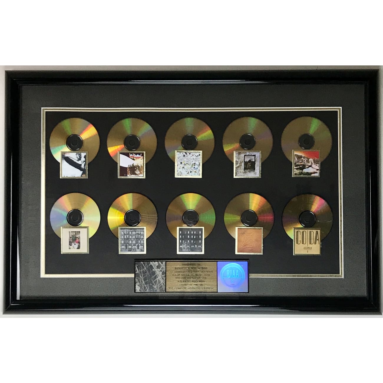 Led Zeppelin Complete Studio Recordings Collection - RIAA Gold Award Certified Vinyl Box Set for Music Lovers & Collectors | Perfect for Home Listening, Gifts & Vinyl Enthusiasts