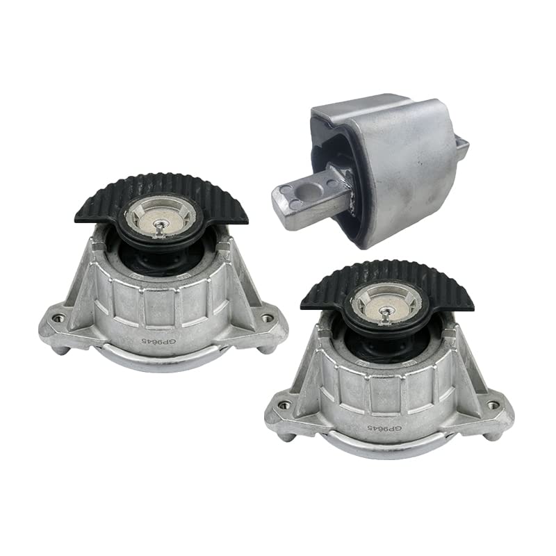 2008-2011 Mercedes-Benz C300 3.0L RWD Engine Motor Mount & Transmission Mount Kit - A4017 A4017 A4095 K3416 - Perfect for Smooth Ride & Vibration Reduction
