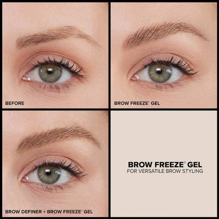 Anastasia Beverly Hills Brow Freeze® Eyebrow Gel - Strong Hold, Flawless Brows All Day | Perfect for Styling, Shaping & Taming Brows - Ideal for Everyday Makeup & Special Occasions