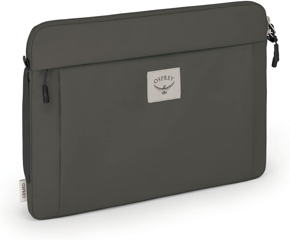 Osprey Arcane Laptop Sleeve 15 - Unisex Water-Resistant Backpack for Work & Travel - Lightweight & Durable - Fits 15-Inch Laptops - Perfect for Commuting, Business Trips & College Students (Black)
