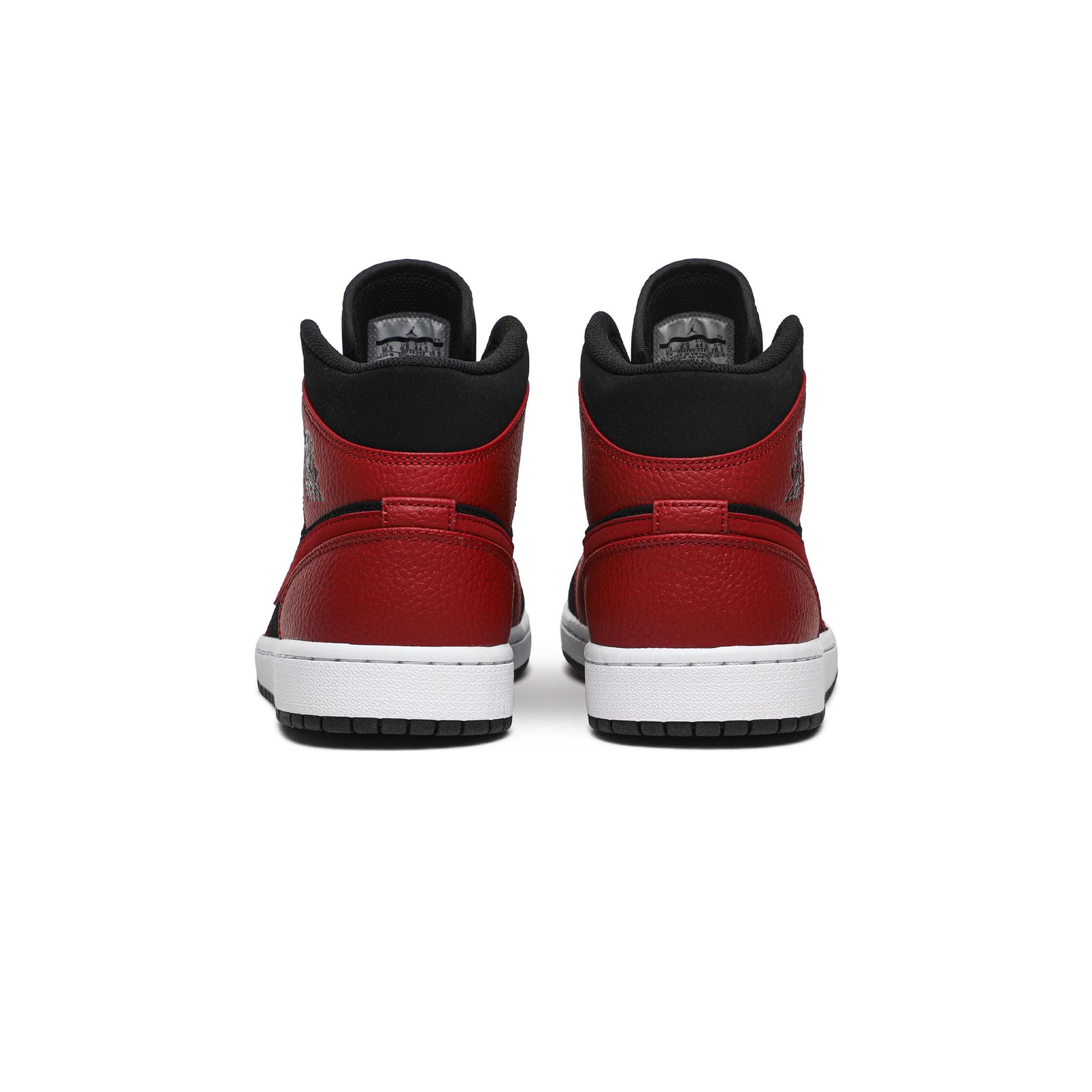Air Jordan 1 Mid 'Reverse Bred' Basketball Shoes for Men (2018 Release) - High-Top Sneakers for Streetwear, Casual & Court Performance