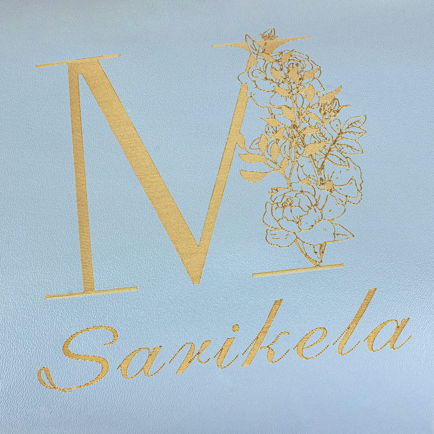 Custom Monogrammed Handbags for Women - Personalized Makeup Bags with Name - Waterproof Tote & Cosmetic Bag - Perfect for Bridal Party, Sister Birthday & Christmas Gifts (Ideal for Travel, Work & Special Occasions)