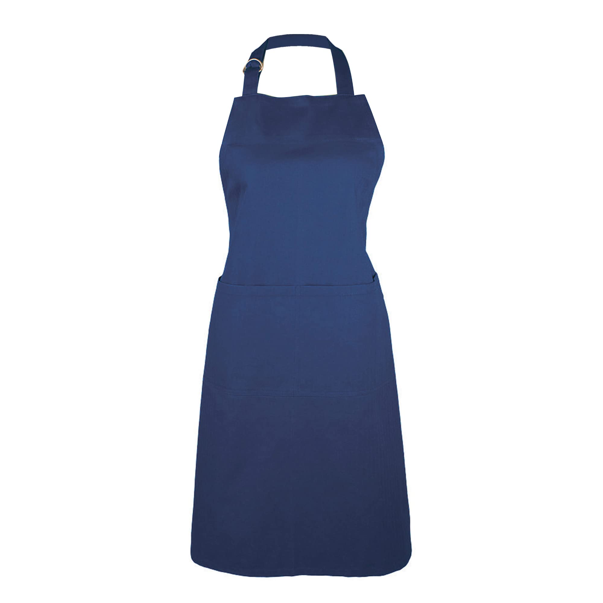 Premium 100% Cotton Printed Kitchen Apron with Pockets for Women & Men - Machine Washable & Durable - Perfect for Cooking, Baking, Grilling & Home Kitchen Use