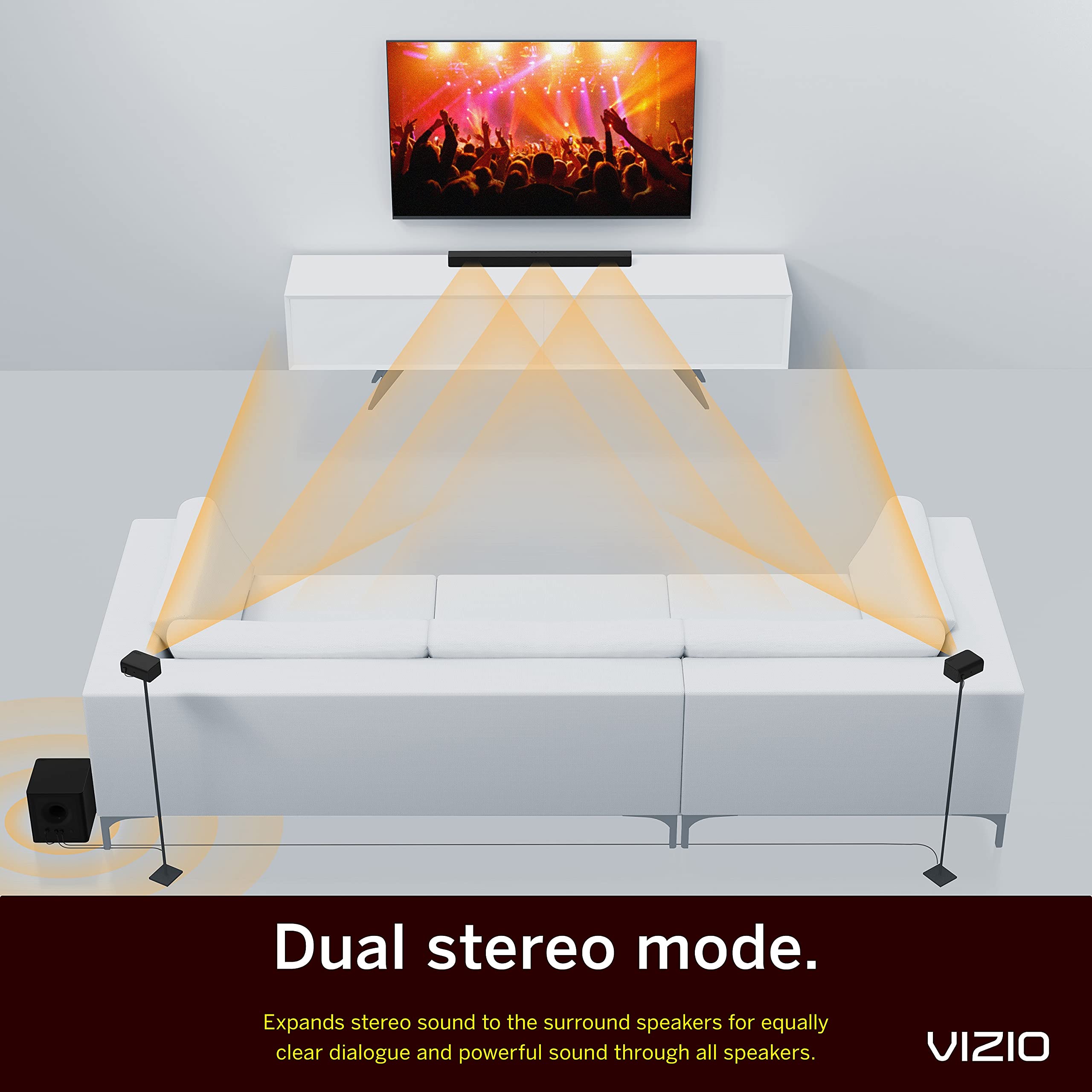 VIZIO M-Series 5.1 Premium Sound Bar with Dolby Atmos & DTS:X - Wireless Bluetooth Soundbar with Subwoofer, Alexa Compatible (M51ax-J6, 2022 Model) - Perfect for Home Theater, Movie Nights & Gaming