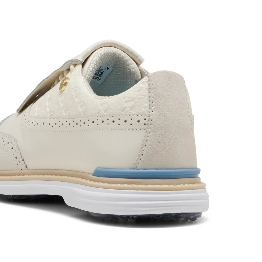 Puma X Arnold Palmer Royale Sneakers - Frosted Ivory & Zen Blue - Men's Casual Shoes for Walking, Running & Gym - Comfortable & Stylish Athletic Footwear