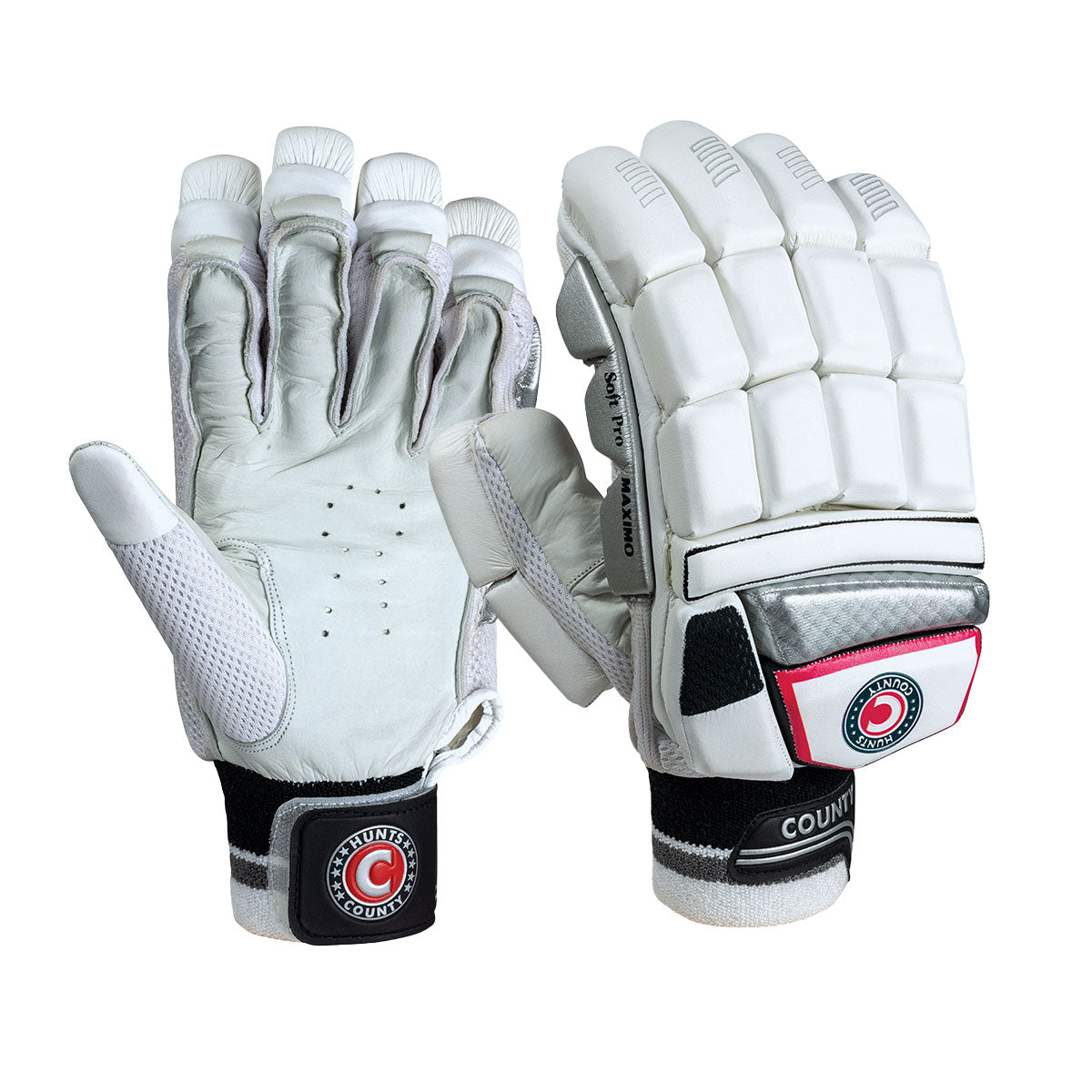 Hunts County Maximo Batting Gloves - Premium Baseball & Softball Hitting Gloves for Men & Women - Perfect for Training, Games & Outdoor Sports