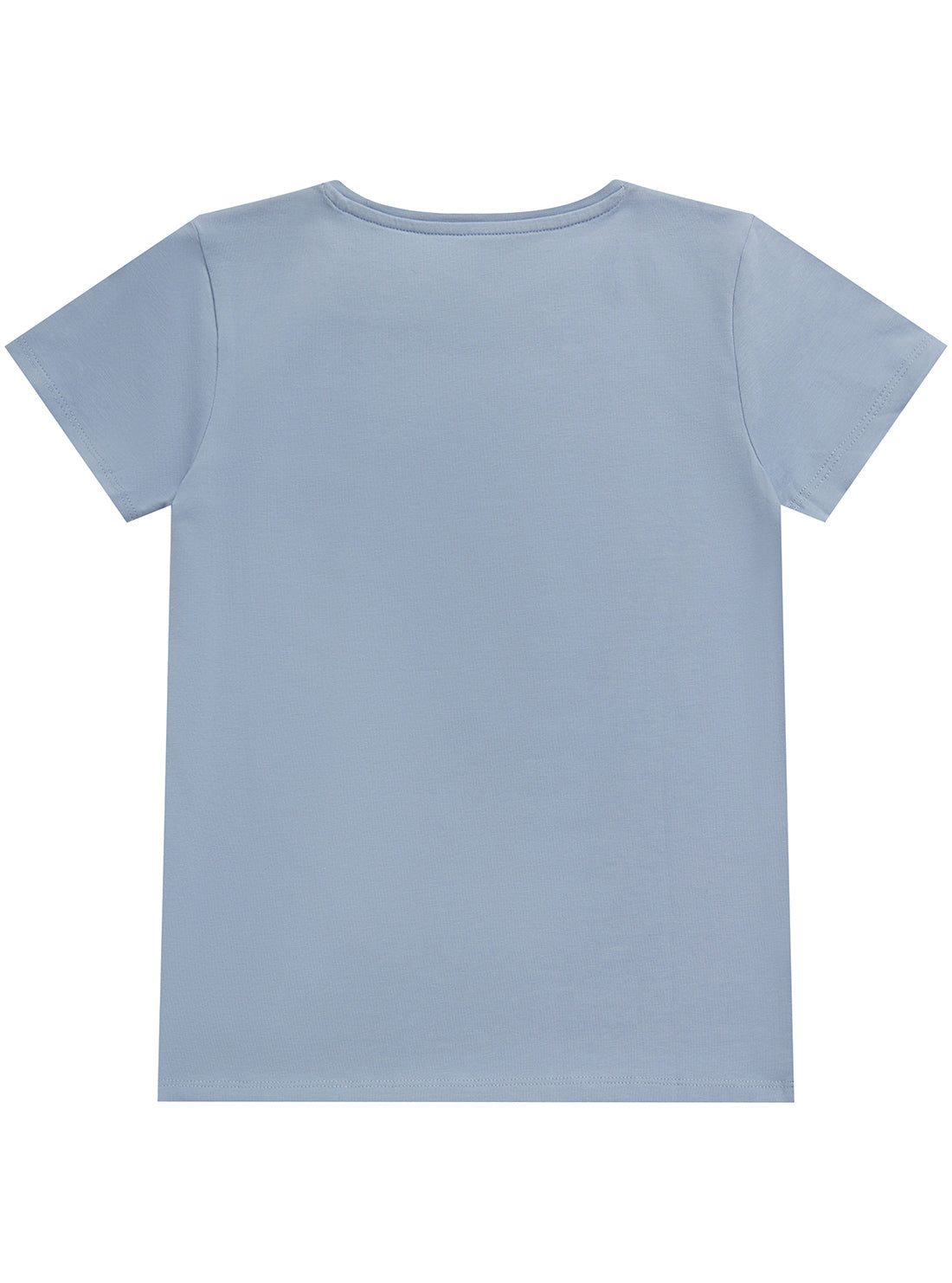 Blue Short Sleeve T-Shirt for Men - Comfortable Cotton Casual Tee for Summer, Gym, and Everyday Wear