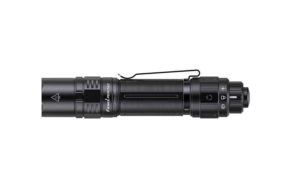 Fenix PD36 TAC Tactical Flashlight 3000 Lumens - Rechargeable LED Flashlight for Camping, Hiking, Emergency & Outdoor Adventures