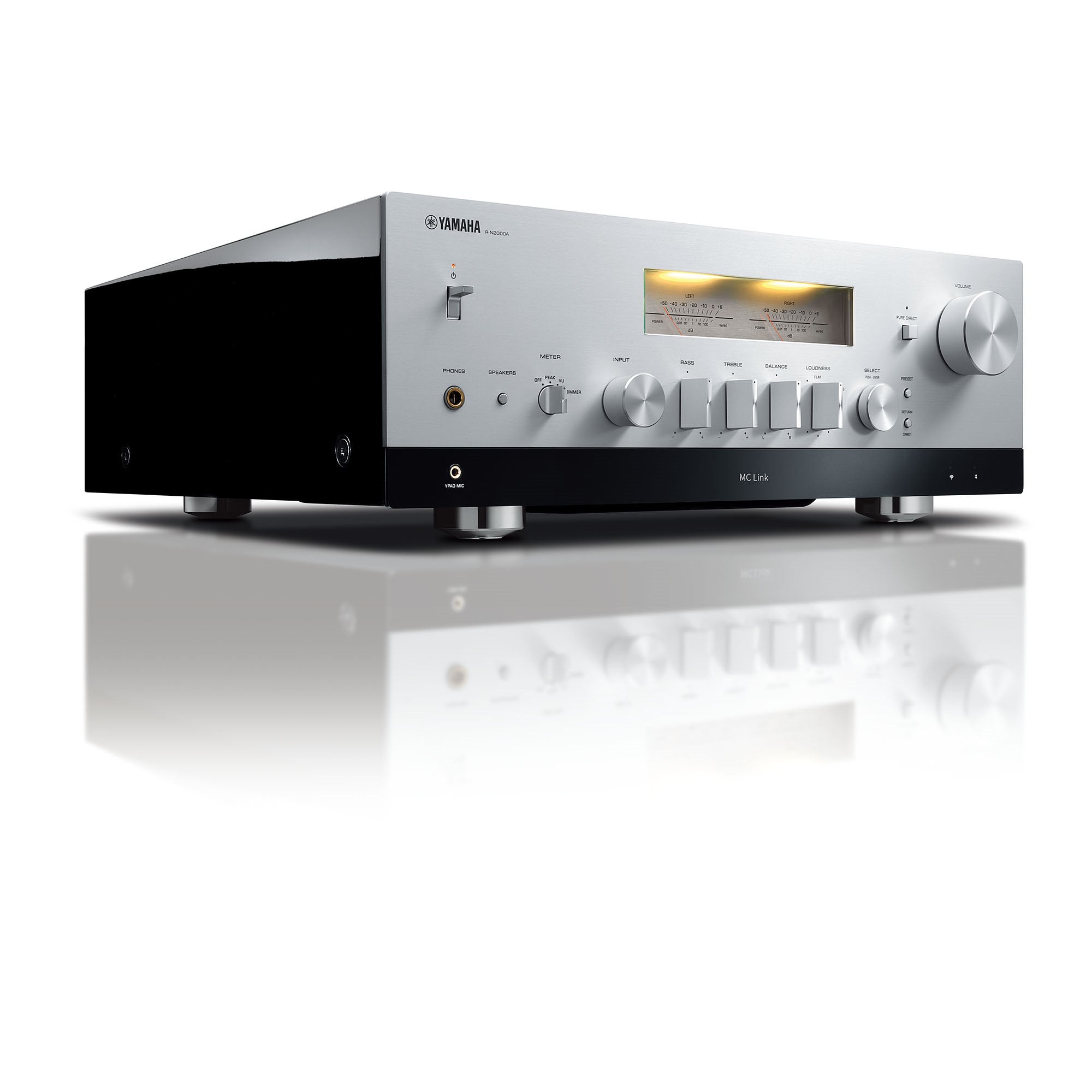 Yamaha R-N2000A Hi-Fi Stereo Network Receiver - Wireless Streaming, High-Resolution Audio, Home Theater & Music System for Audiophiles - Perfect for Living Room, Home Theater & Music Studio Setup