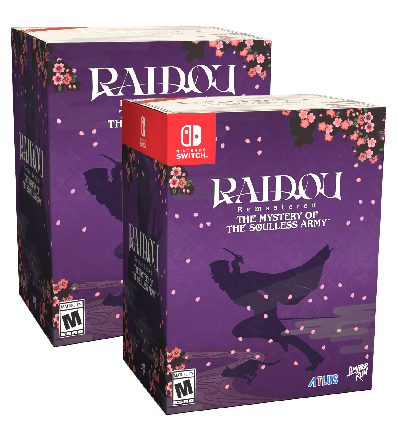 RAIDOU Remastered: The Mystery of the Soulless Army Collector's Edition - Nintendo Switch, PS5, PS4, Xbox & PC Game | Limited Edition with Bonus Content | Perfect for JRPG Fans and Collectors | Great for Gaming Nights and Gift Giving