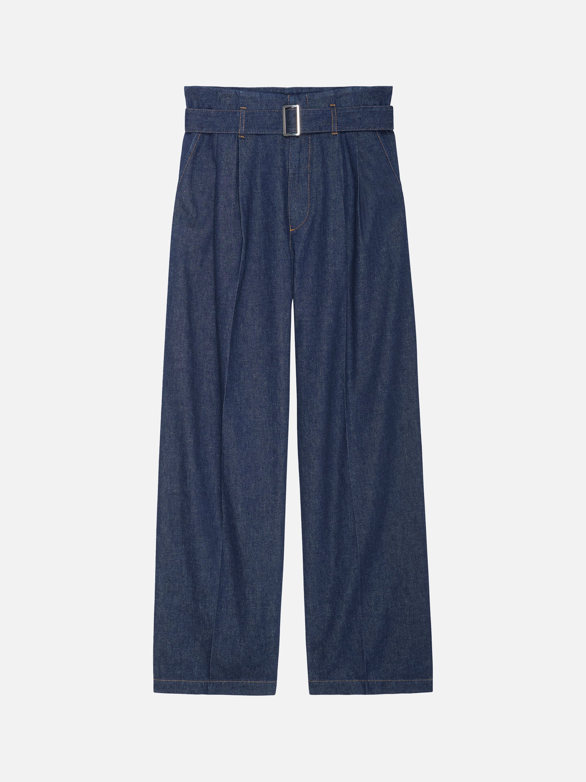 Eco-Friendly Paper Bag Trousers for Women - Sustainable High Waist Wide Leg Pants - Perfect for Casual Wear, Office & Sustainable Fashion Outfits