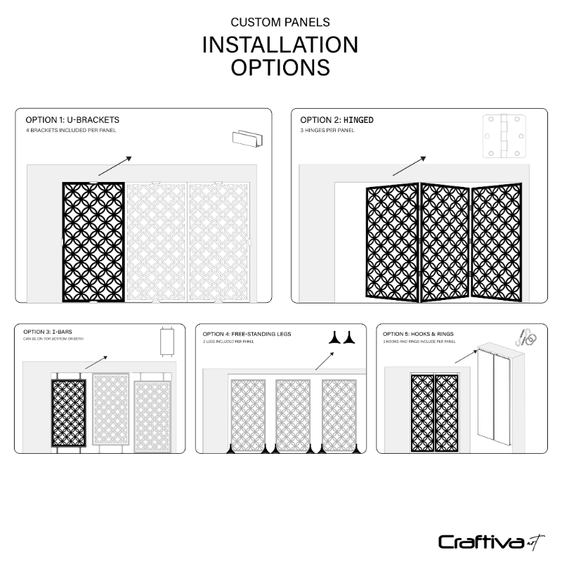 Custom Dark Brown Privacy Divider Screen - Room Separator for Office, Home & Events | Soundproof Partition Wall Panel
