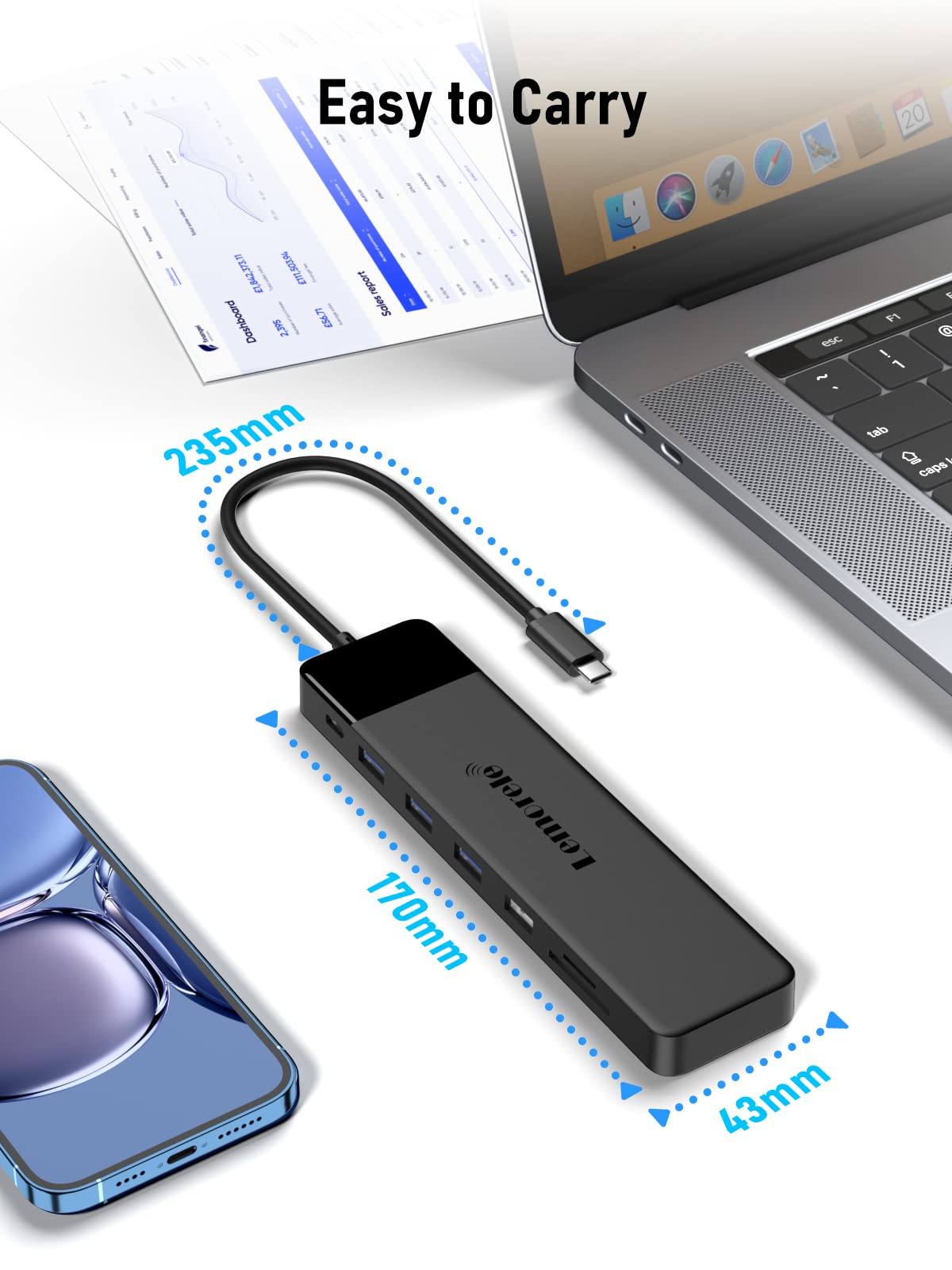13-in-1 USB C Docking Station with Triple Monitor Support, Dual HDMI 4K, VGA, 5 USB Ports, 100W PD, SD/TF Card Reader - Universal USB C Hub for Lenovo, Dell, HP, Surface Laptops - Perfect for Home Office, Gaming & Multi-Tasking