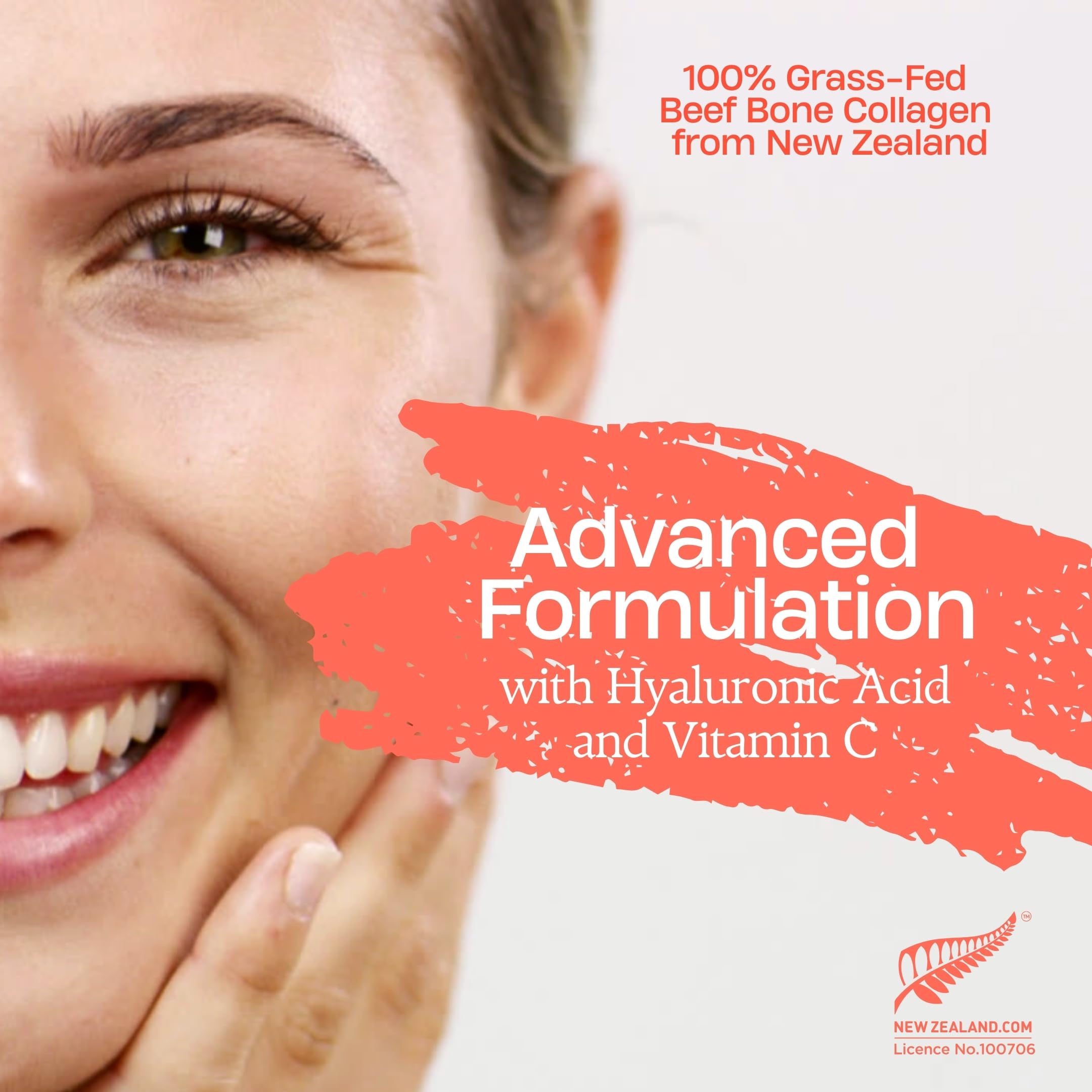 Premium Hydrolyzed Beef Collagen Peptides Powder - 100% New Zealand Sourced, Unflavored 675g (3 Jars) for Skin Elasticity, Hair Growth & Joint Support | Reduce Fine Lines & Wrinkles | Ideal for Smoothies, Coffee & Baking Recipes
