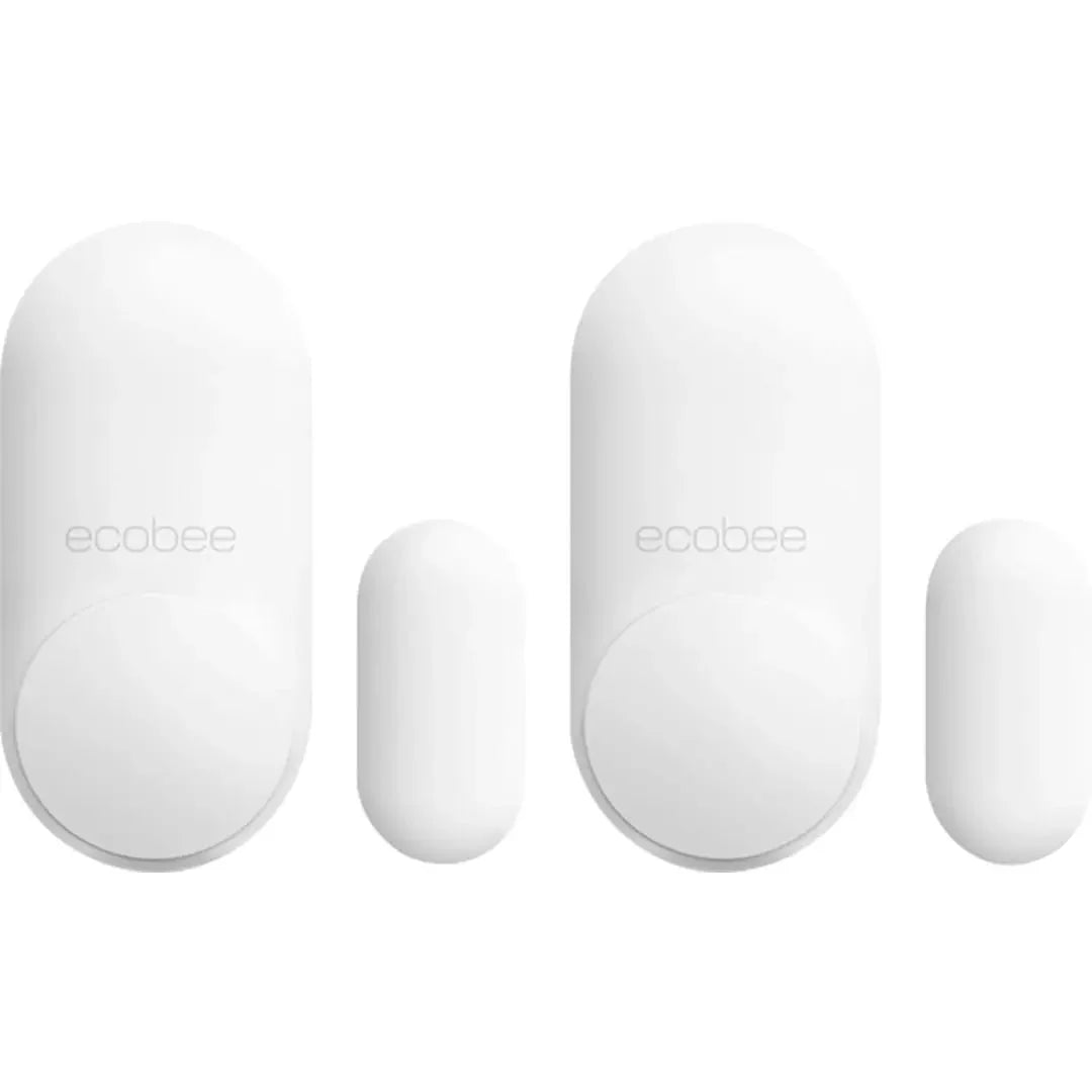 Ecobee EB-DWSHM2PK-01 SmartSensor for Doors & Windows - Wireless Smart Home Security Sensor for Home Automation & Energy Savings | Ideal for Smart Thermostats & Home Security Systems