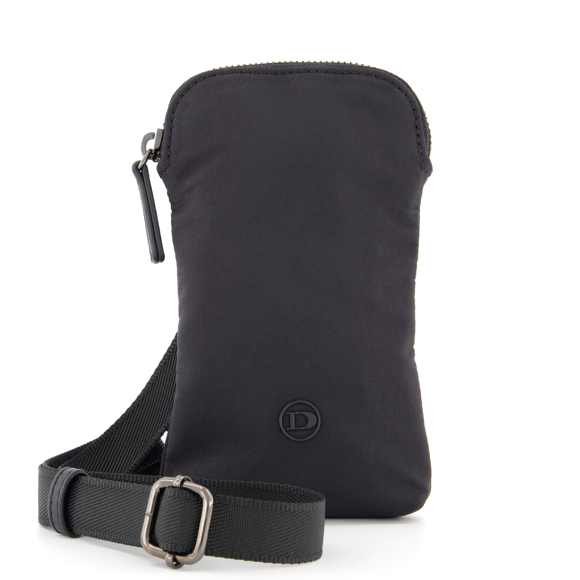 Dune Oki Phone Pouch for iPhone & Android - Slim & Stylish Crossbody Bag (Black) - Perfect for Travel, Concerts, and Everyday Use