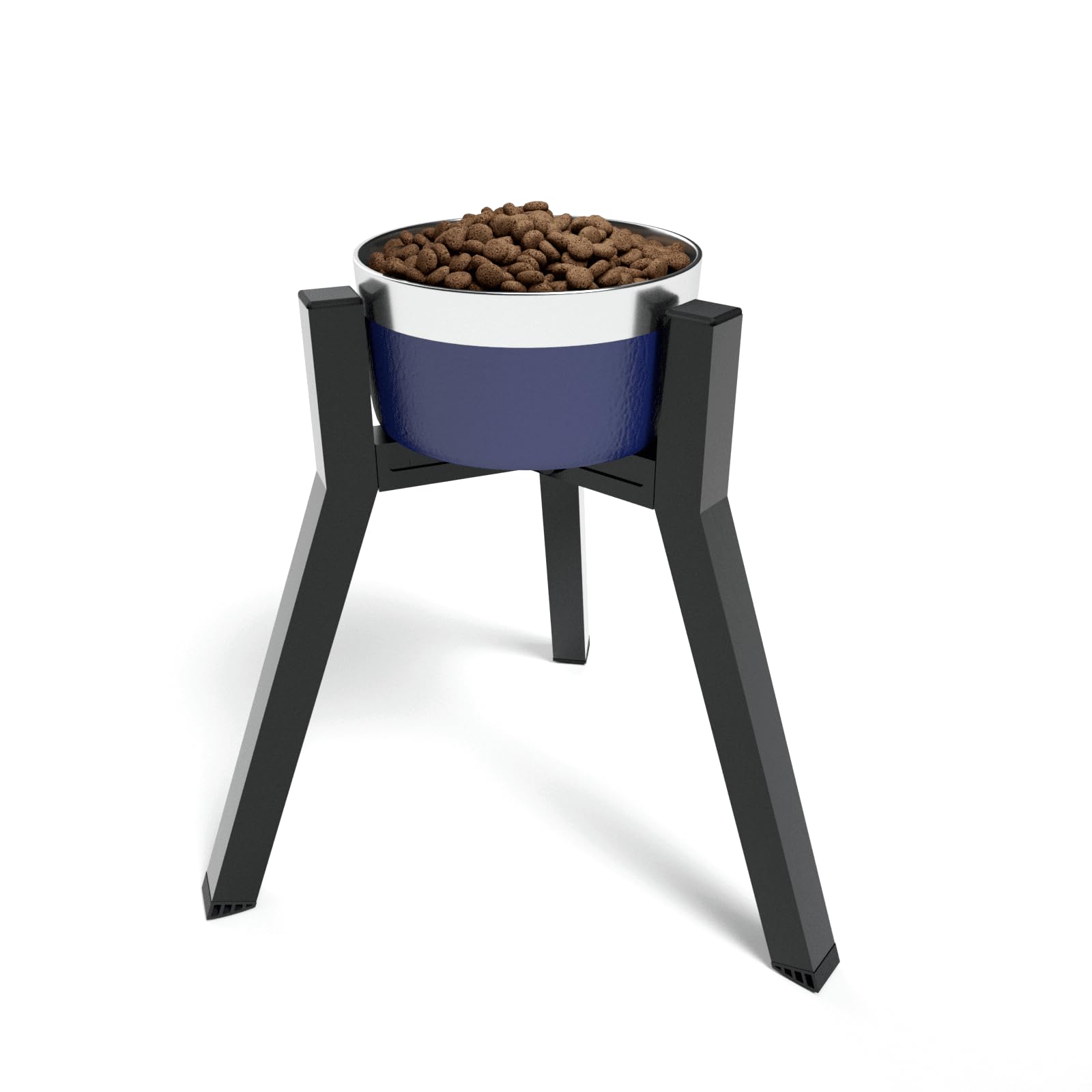 **Adjustable Elevated Dog Bowl Stand for Large & XL Dogs - 7-10.6