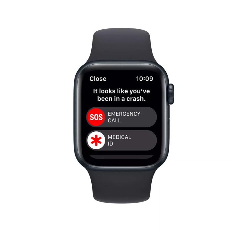 Apple Watch SE 2nd Gen 2022 (GPS) 40mm Midnight Aluminum Case with Midnight Sport Band S/M - Perfect for Fitness Tracking & Everyday Wear