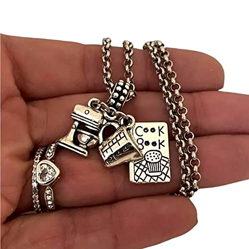 Chef Cooking Charm - Kitchen Mixer Jewelry for Women | Gift for Cooks