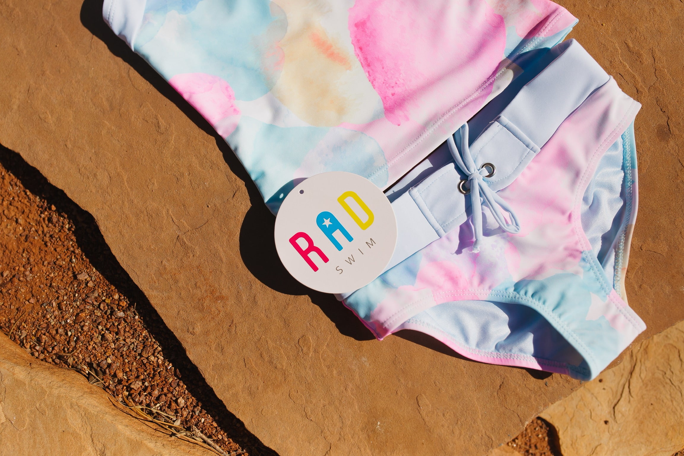 Sofia Girls' Watercolor Print Tankini Swimsuit for Tweens - $48 | Perfect for Beach, Pool, and Summer Vacations