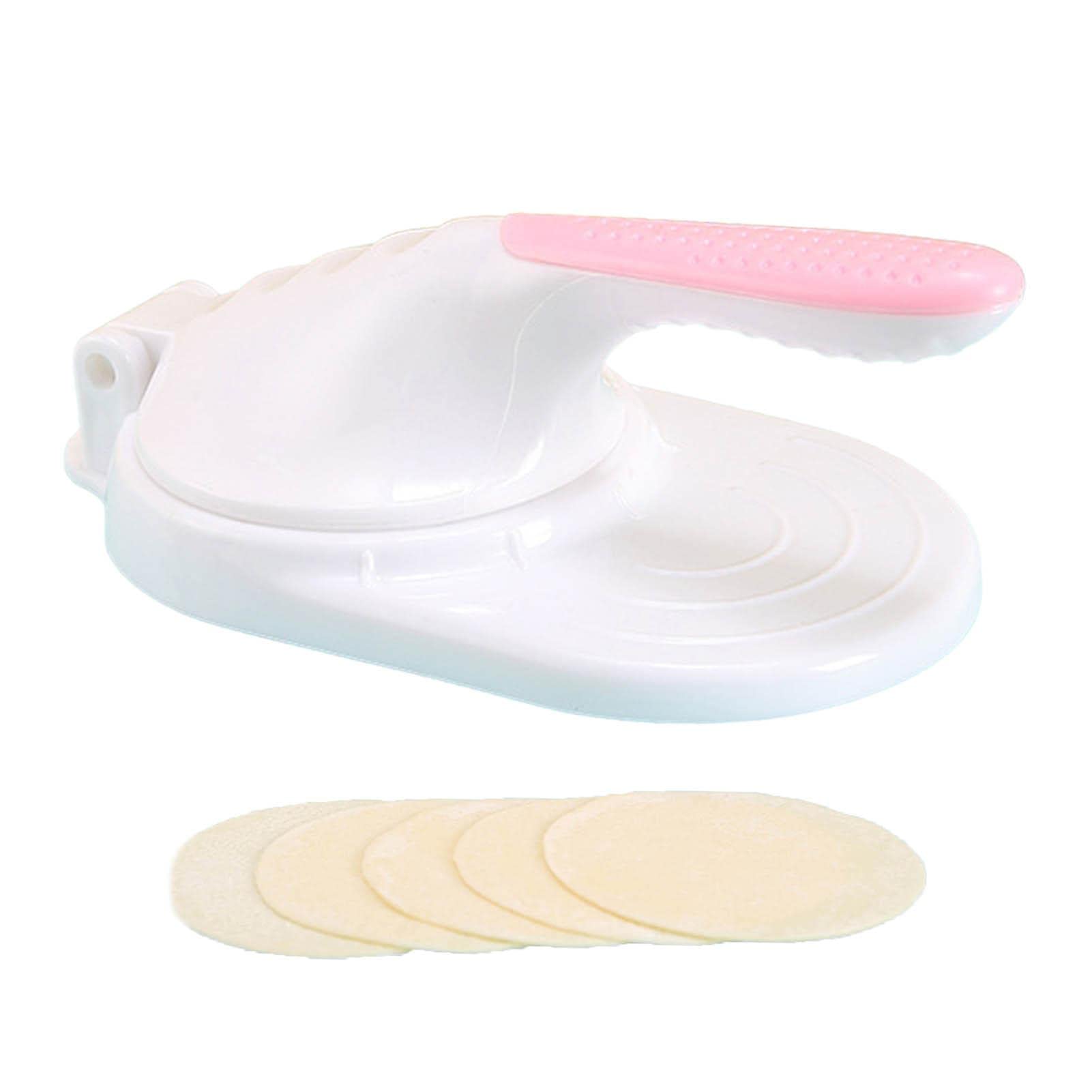 Sritob Mini Tortilla Press Maker - Manual Dough Presser for Tortillas, Dumplings & Wrappers | Kitchen Gadget for Homemade Mexican & Asian Cuisine | Perfect for Taco Night & Family Cooking Activities