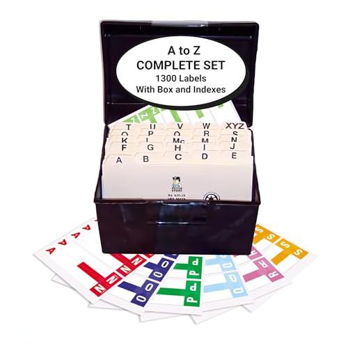 Set A-z, Complete With Filebox/Indexes