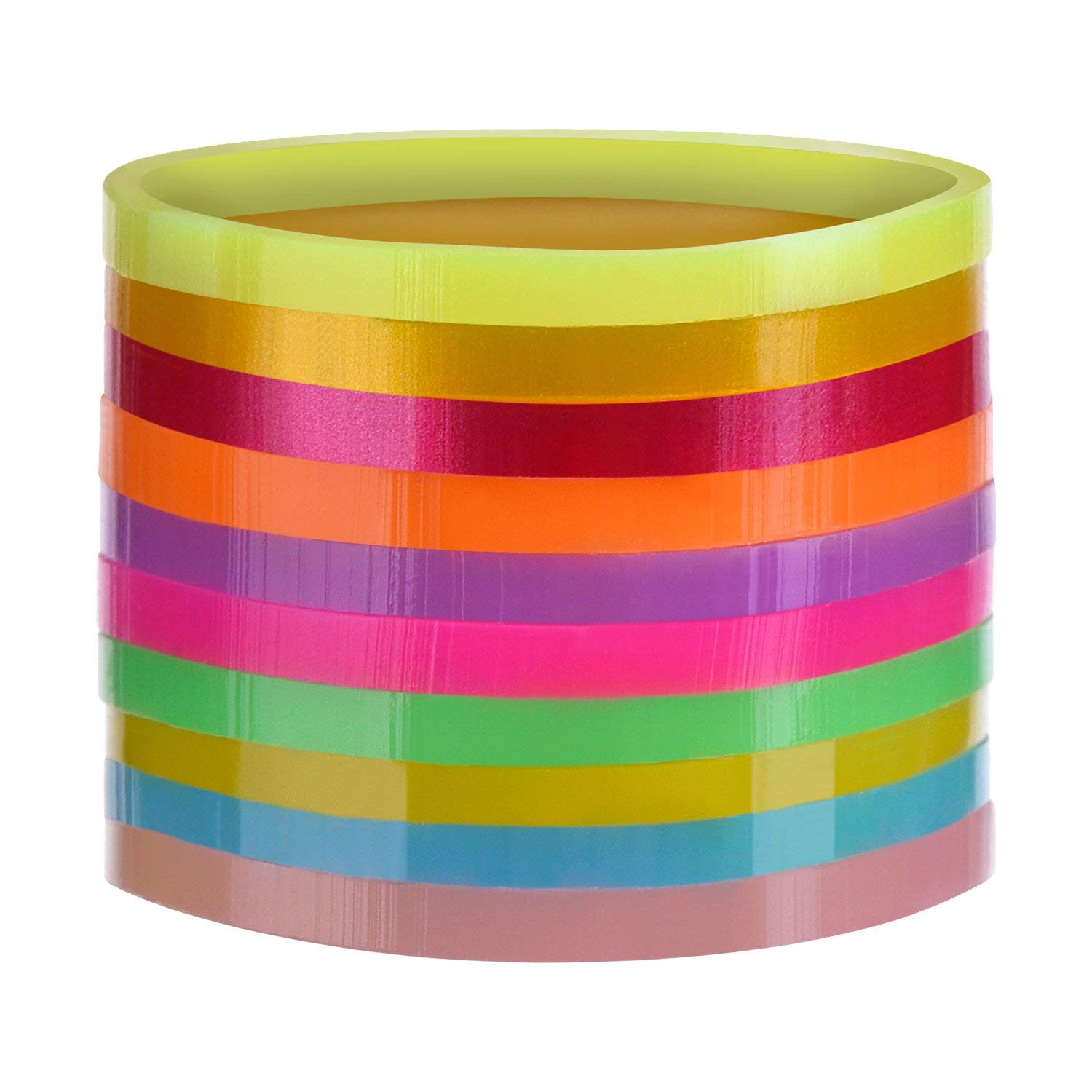 1000 Pcs Colorful Elastic Hair Bands - Mini Hair Ties for Kids, Girls & Baby - Soft & Stretchy Ponytail Holders for School, Sports & Daily Use