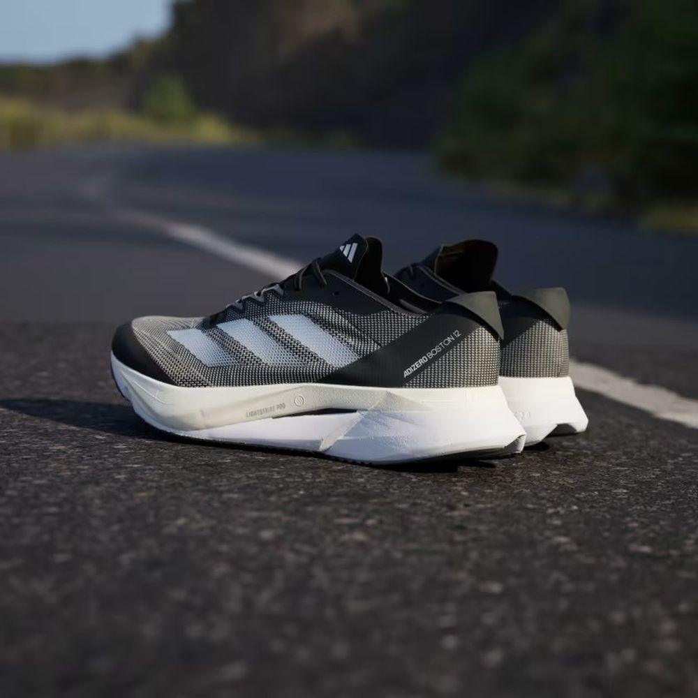 Adidas Adizero Boston 12 Men's Running Shoes - Lightweight Performance Road Running Sneakers for Marathon Training & Daily Jogging