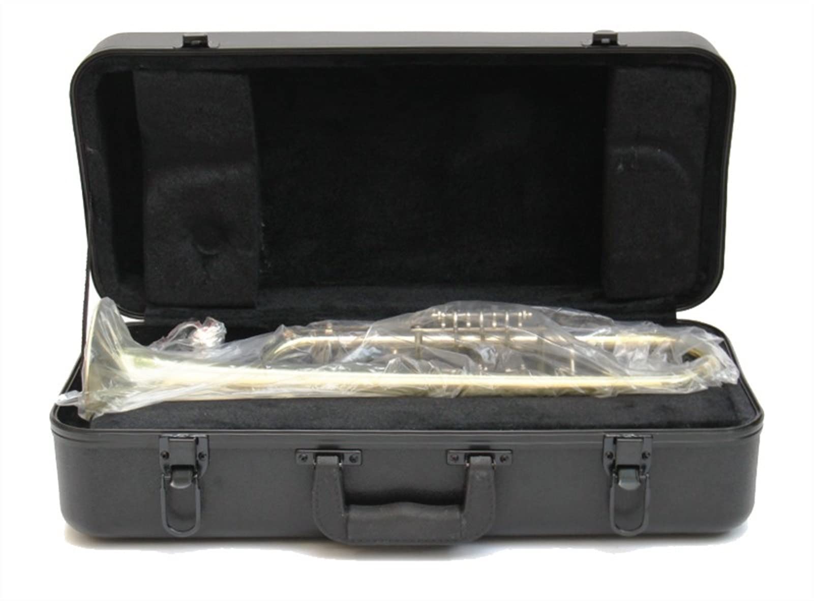 Professional Bb Flat Key Trumpet Set with 3 Rotary Valves & 3 Tones - Perfect for Beginners, Students & Band Performances