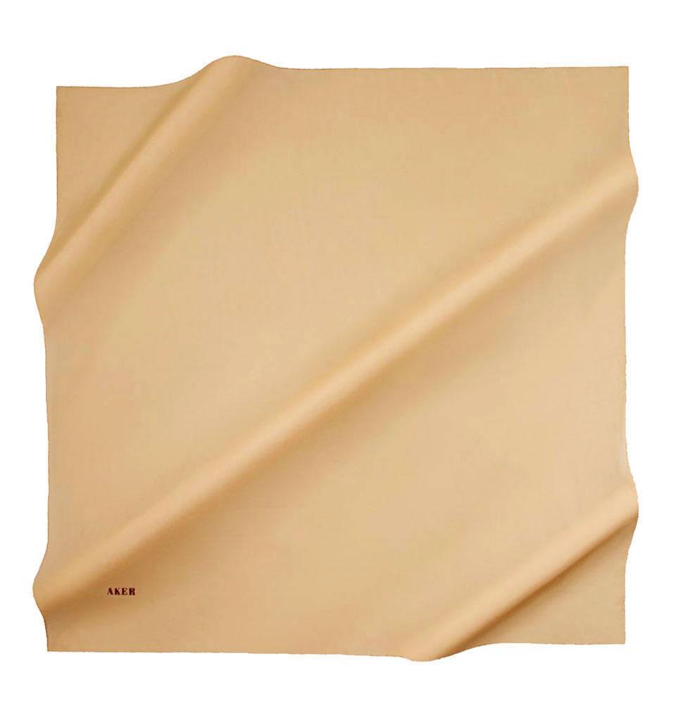 Aker 100% Silk Cotton Square Scarf - Solid Color #7071 432 - Lightweight & Breathable for Women, Perfect for Office, Travel, and Casual Wear
