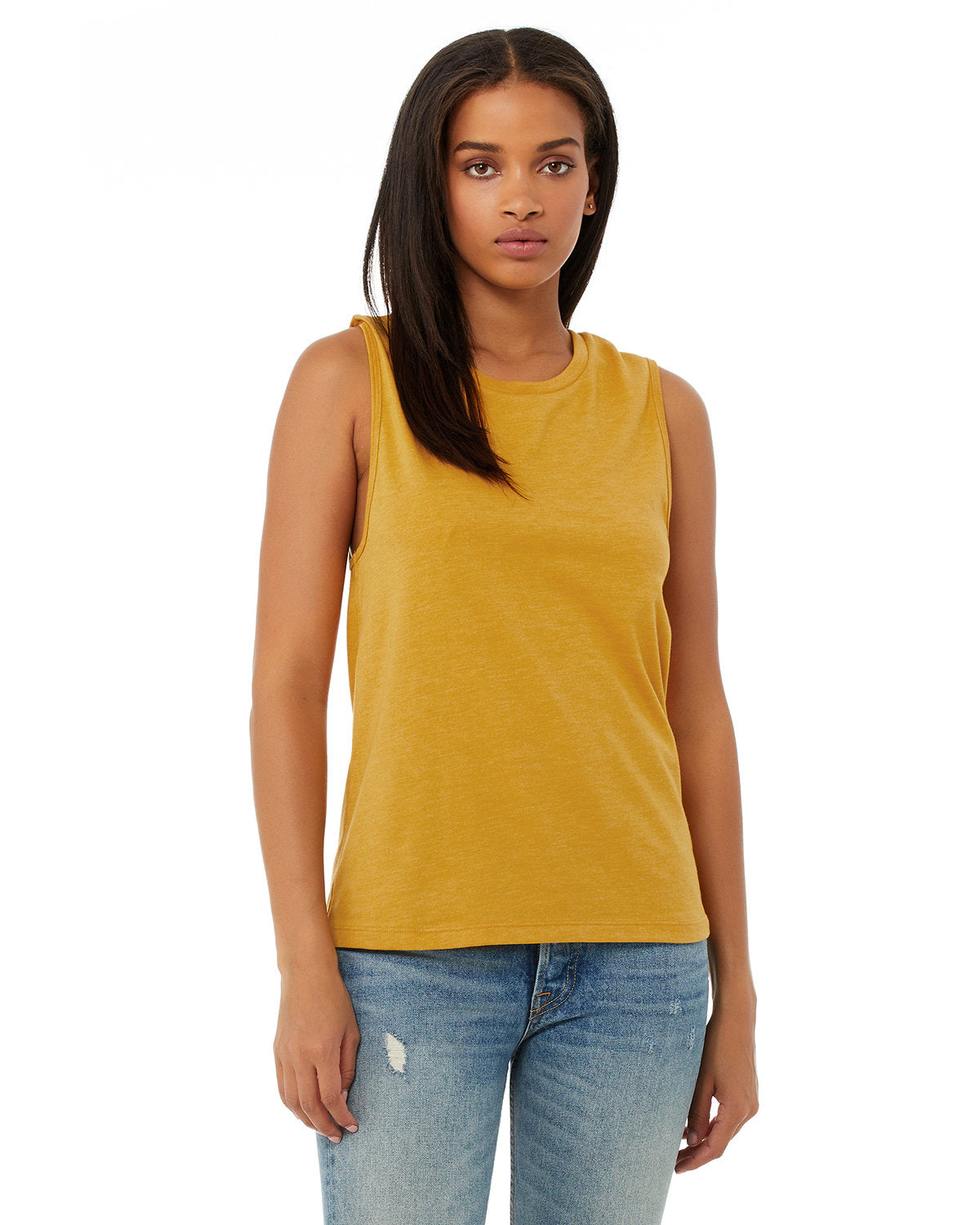 Bella + Canvas B6003 Women's Jersey Muscle Tank Top - Soft & Comfortable Fit for Yoga, Gym & Casual Wear