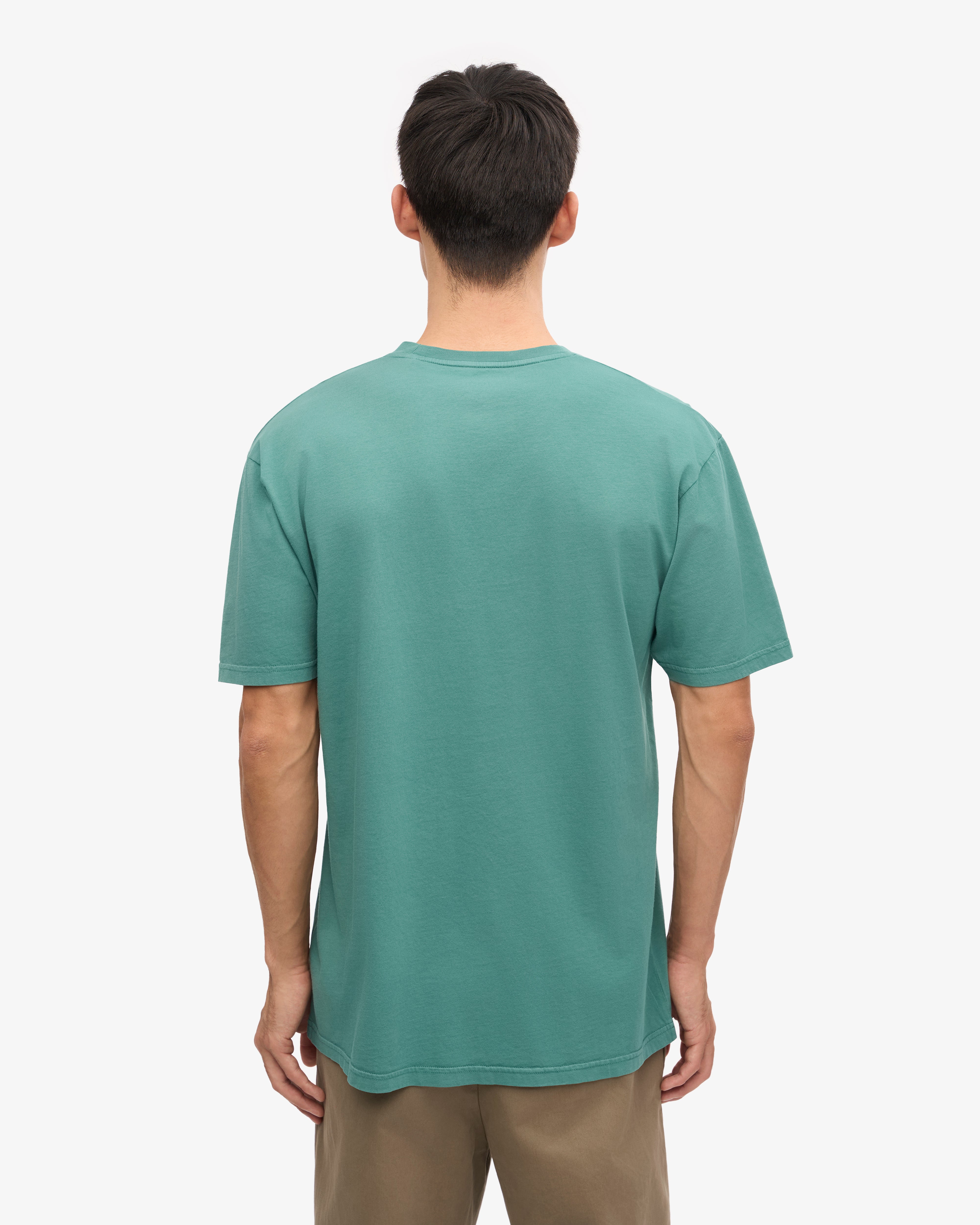 Classic Organic Cotton T-Shirt for Men & Women | Eco-Friendly Pine Green Tee | Casual Wear, Lounge & Everyday Outfits