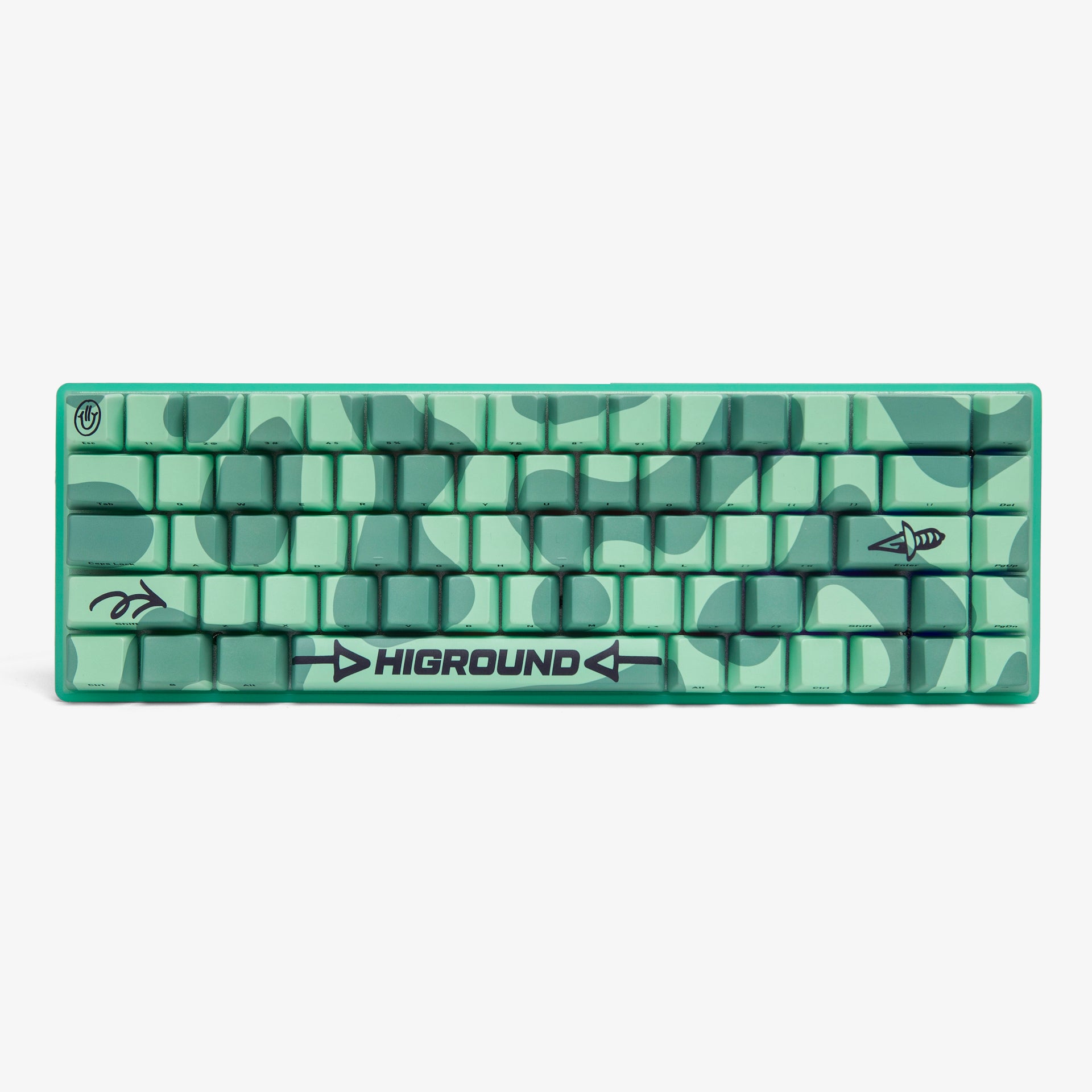 Graffiti Keyboard - Wireless Mechanical Gaming Keyboard with RGB Backlit, Customizable Keys for PC & Mac - Perfect for Gamers, Programmers & Artists