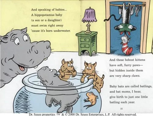 Cat in the Hat - Is A Camel A Mammal? All About Mammals Book - Educational Kids Reading & Science Learning for Children - Perfect for Homeschooling & Classroom Activities