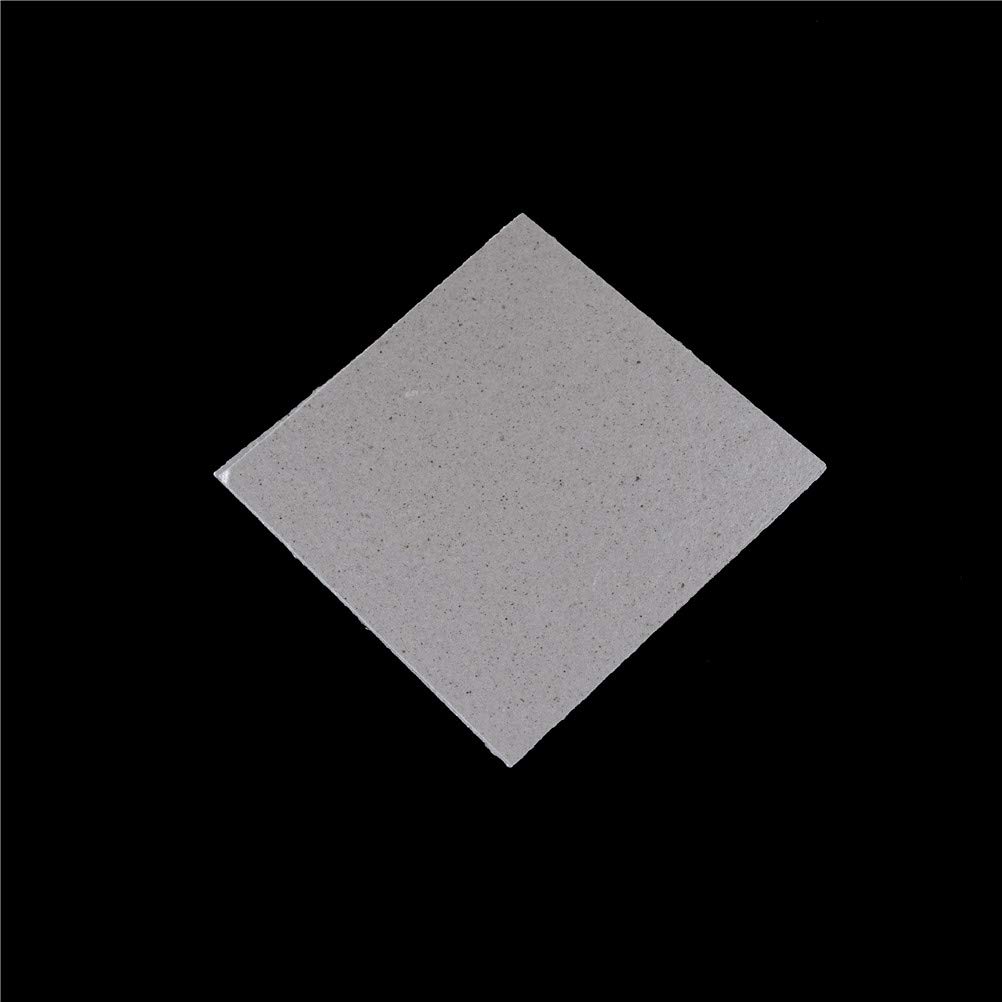 Chougnar Microwave Oven Mica Plate Replacement - 12x12cm (1 Piece) - Durable Mica Sheet for Microwave Repair & Maintenance - Perfect for GE, Samsung, LG, Whirlpool Microwaves - Ideal for DIY Appliance Fixes & Professional Repairs