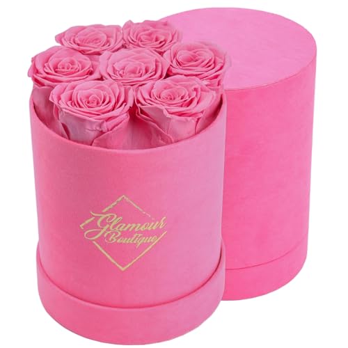 Velvet Pink 7 Roses