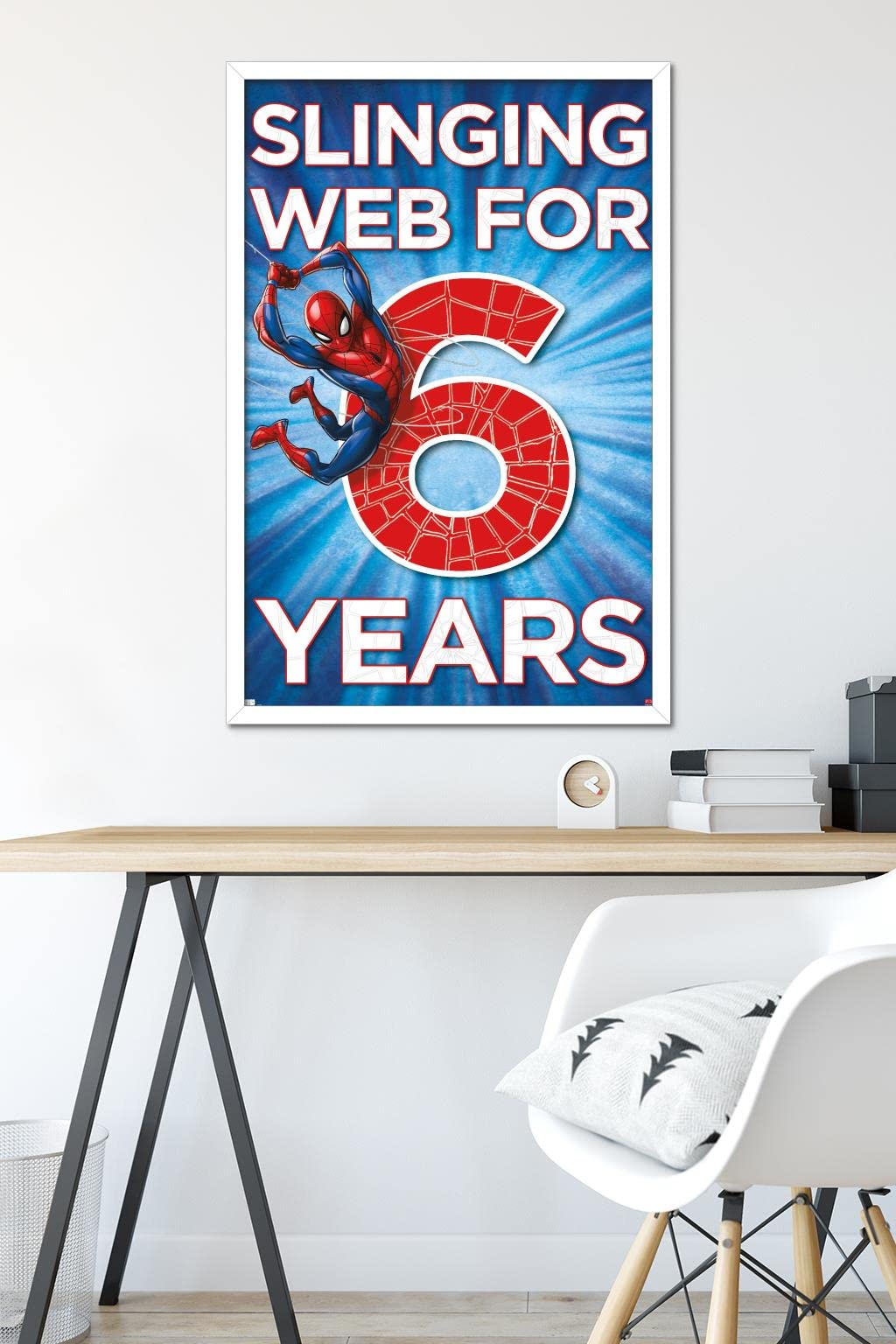 Trends International Marvel Spider-Man Happy 6th Birthday Wall Poster - 34
