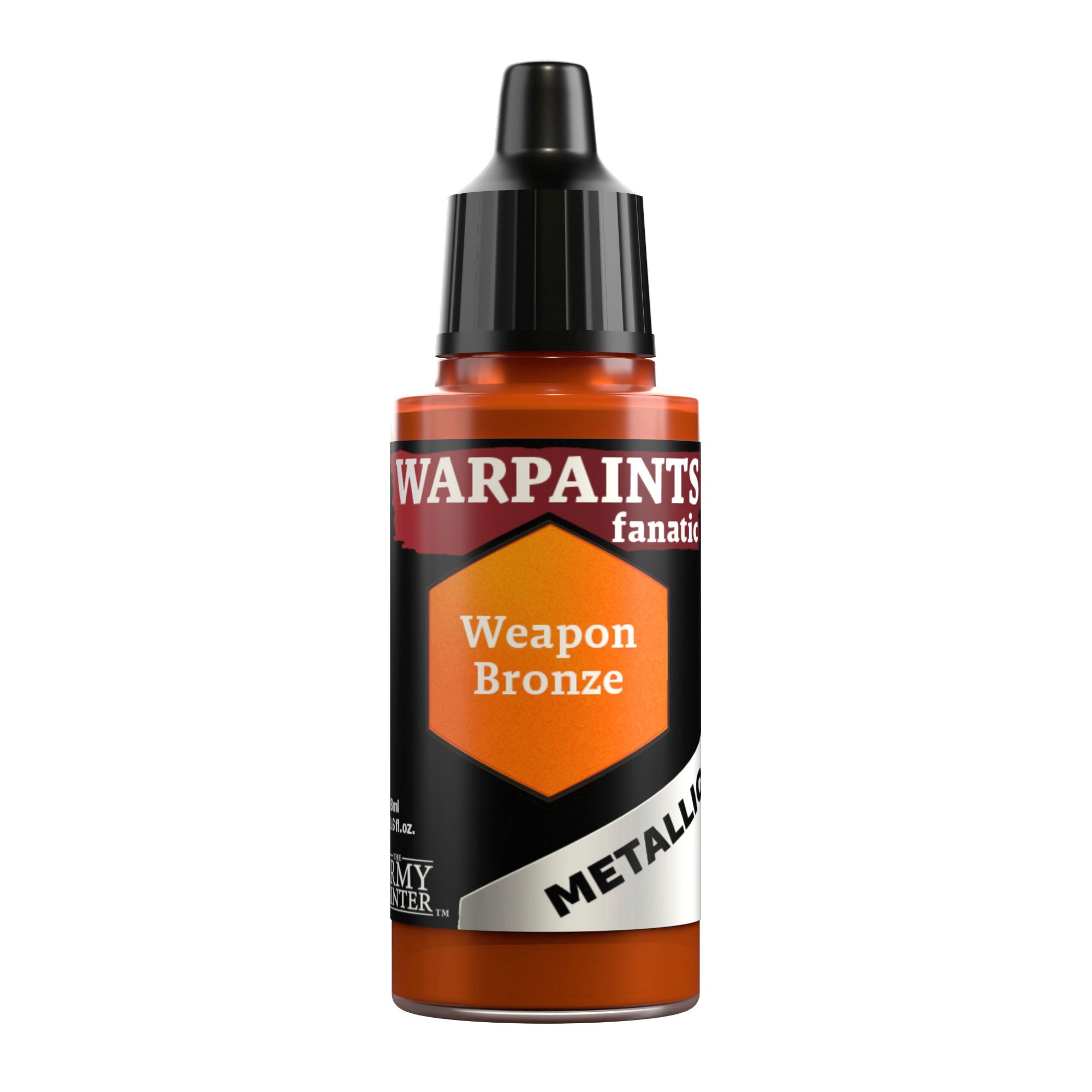 Warpaints Fanatic Metallic Weapon Bronze - Premium Metallic Paint for Miniatures & Models - Perfect for Warhammer, D&D, and Tabletop Gaming