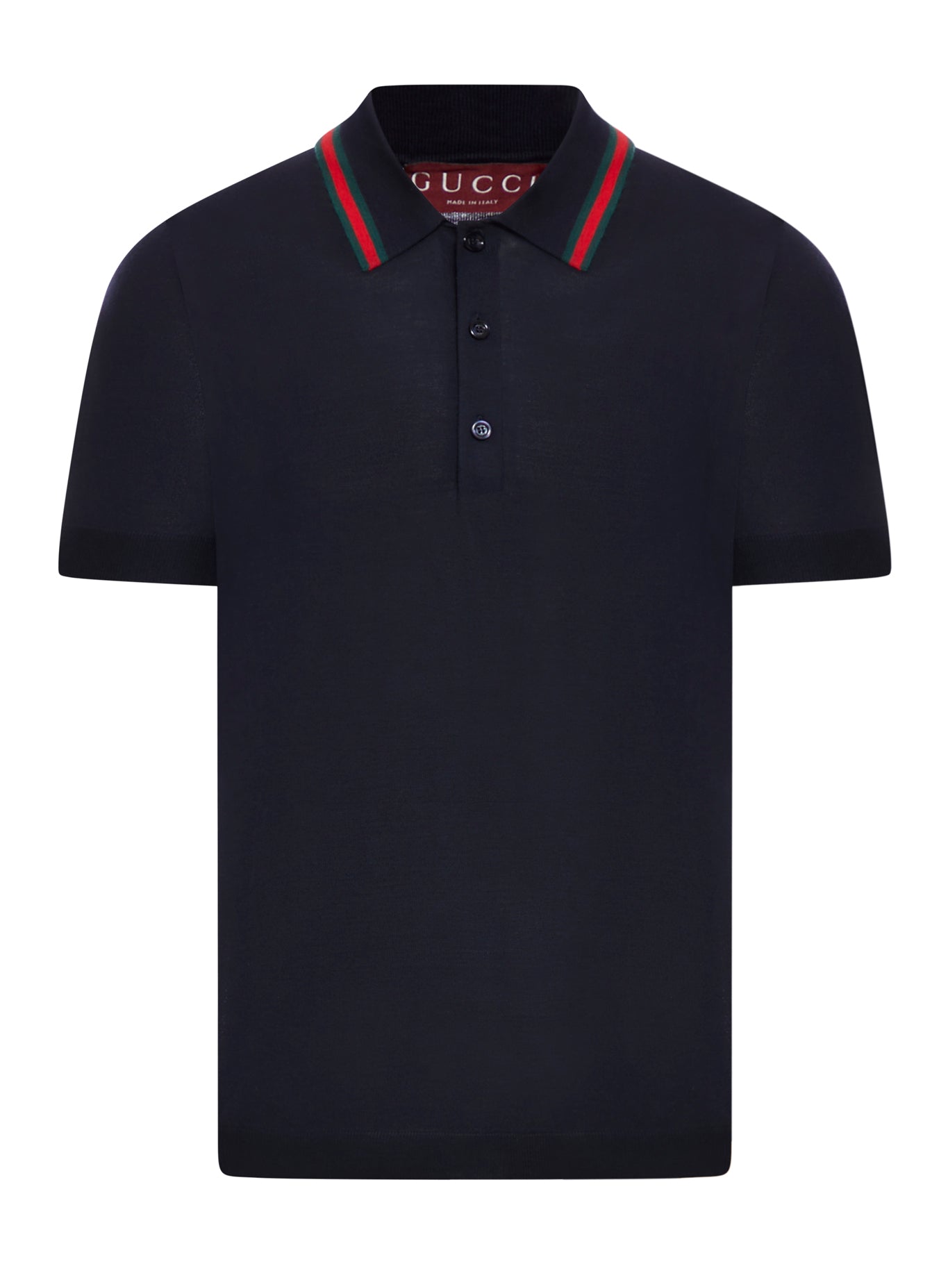 Men's Knitted Wool Polo Shirt with Web Pattern - Comfortable & Stylish for Casual Wear & Office Outfits