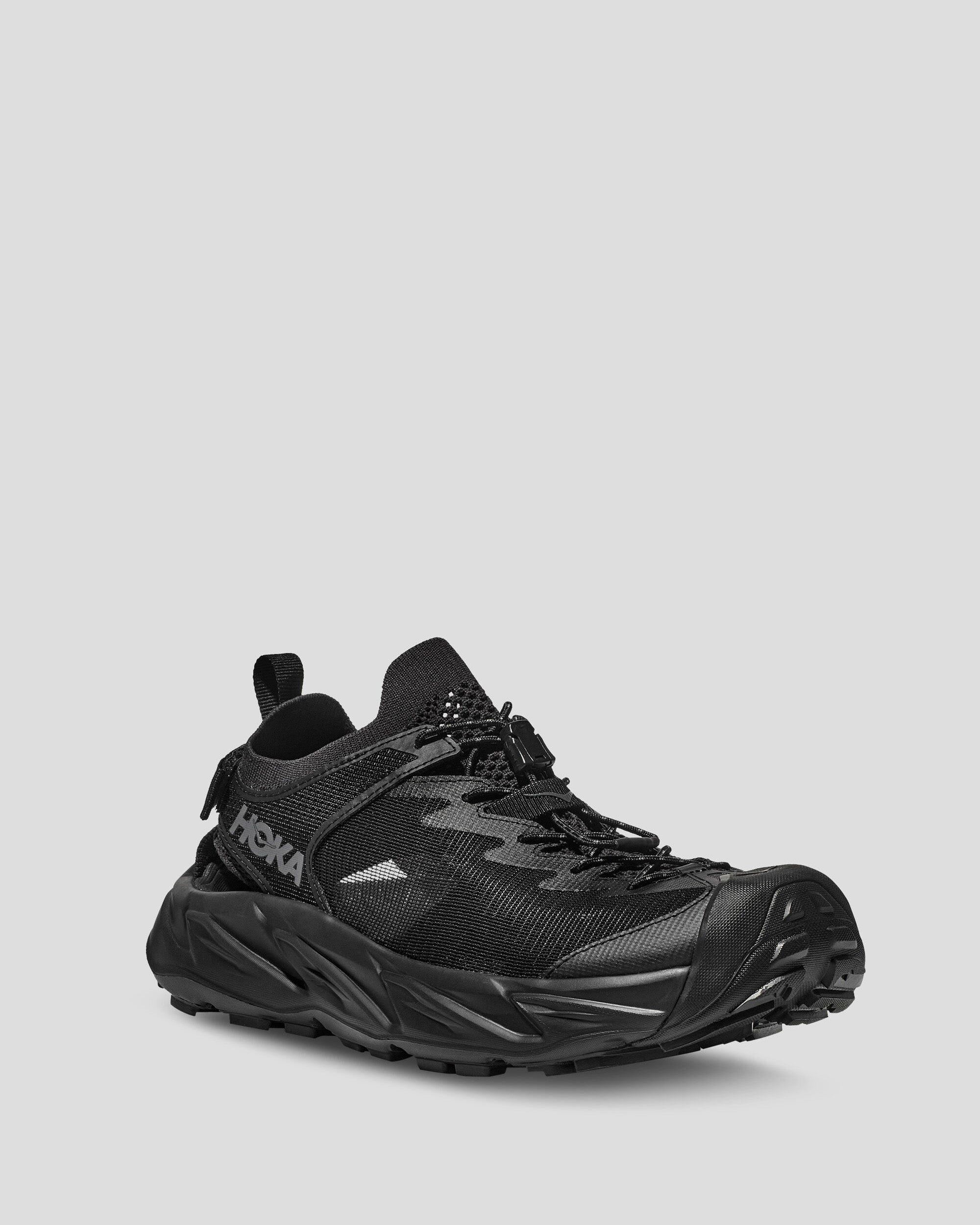 Hoka Hopara Men's Sandals - Lightweight & Comfortable Black Water Shoes for Hiking, Beach & Outdoor Adventures