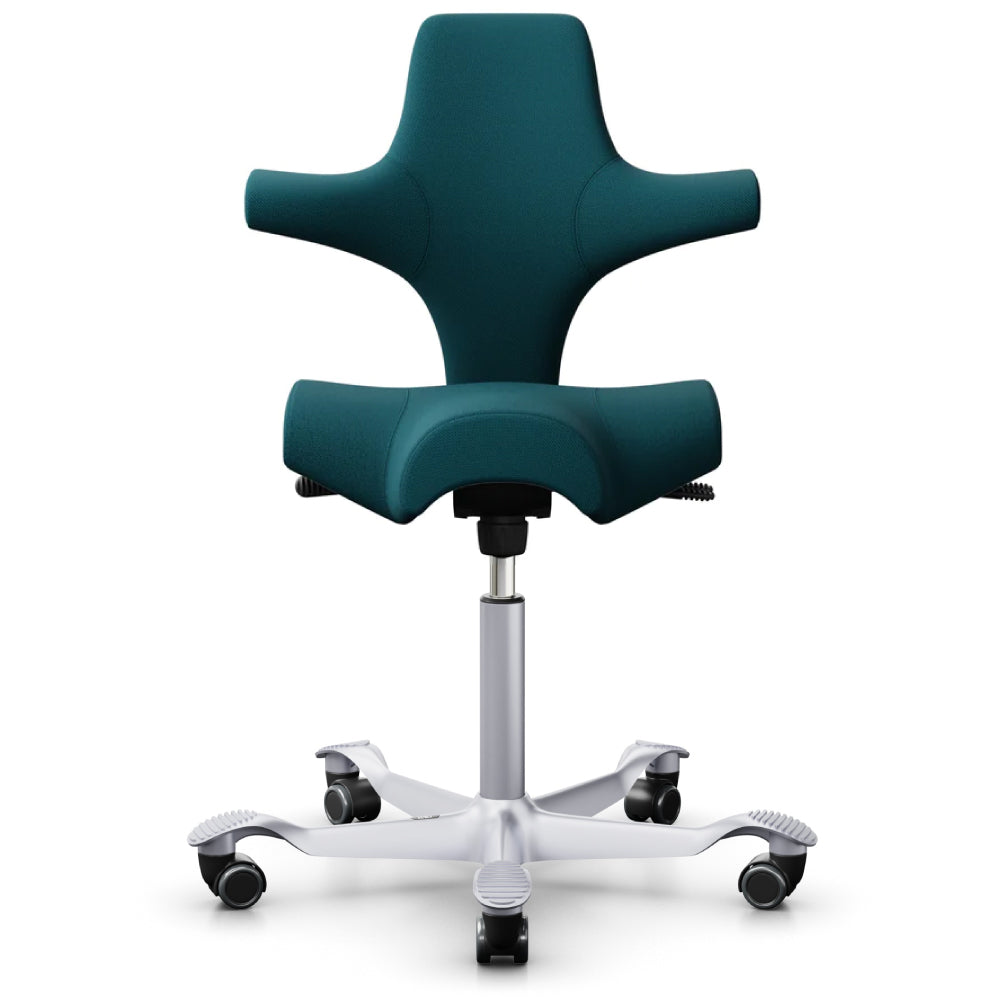 HÅG Capisco 8106 Ergonomic Saddle Chair - Adjustable Height & Tilt for Office & Home Workspace - Perfect for Desk Work, Gaming & Creative Professionals