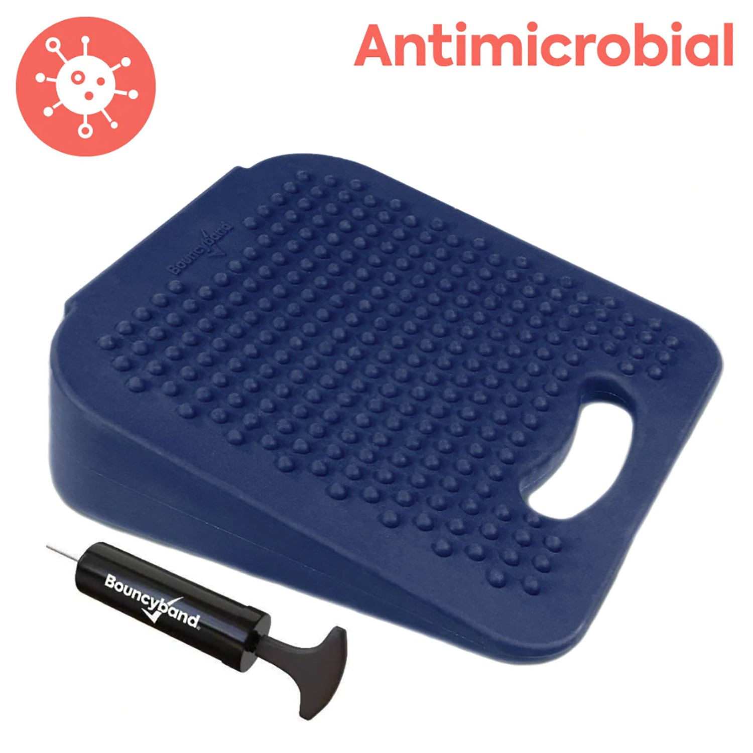 Bouncyband Antimicrobial Wiggle Wedge Sensory Cushion - 10