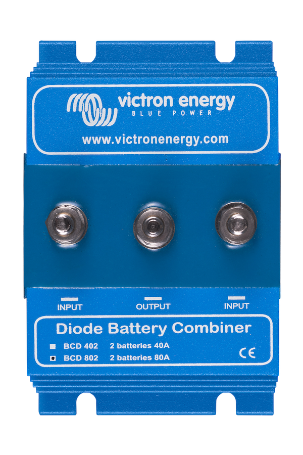 80A Battery Combining Diode BCD 802 for Dual Power Source Connection - Perfect for Solar Systems, RVs, and Marine Applications