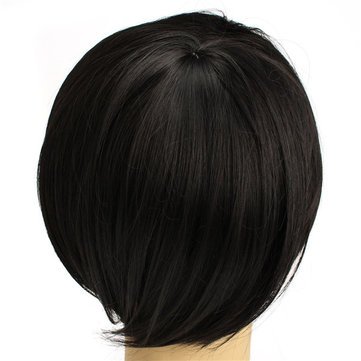Stylish Short Straight Cosplay Wig for Men - Natural Look for Halloween, Parties & Costume Events | Perfect for Anime, Cosplay & Themed Gatherings