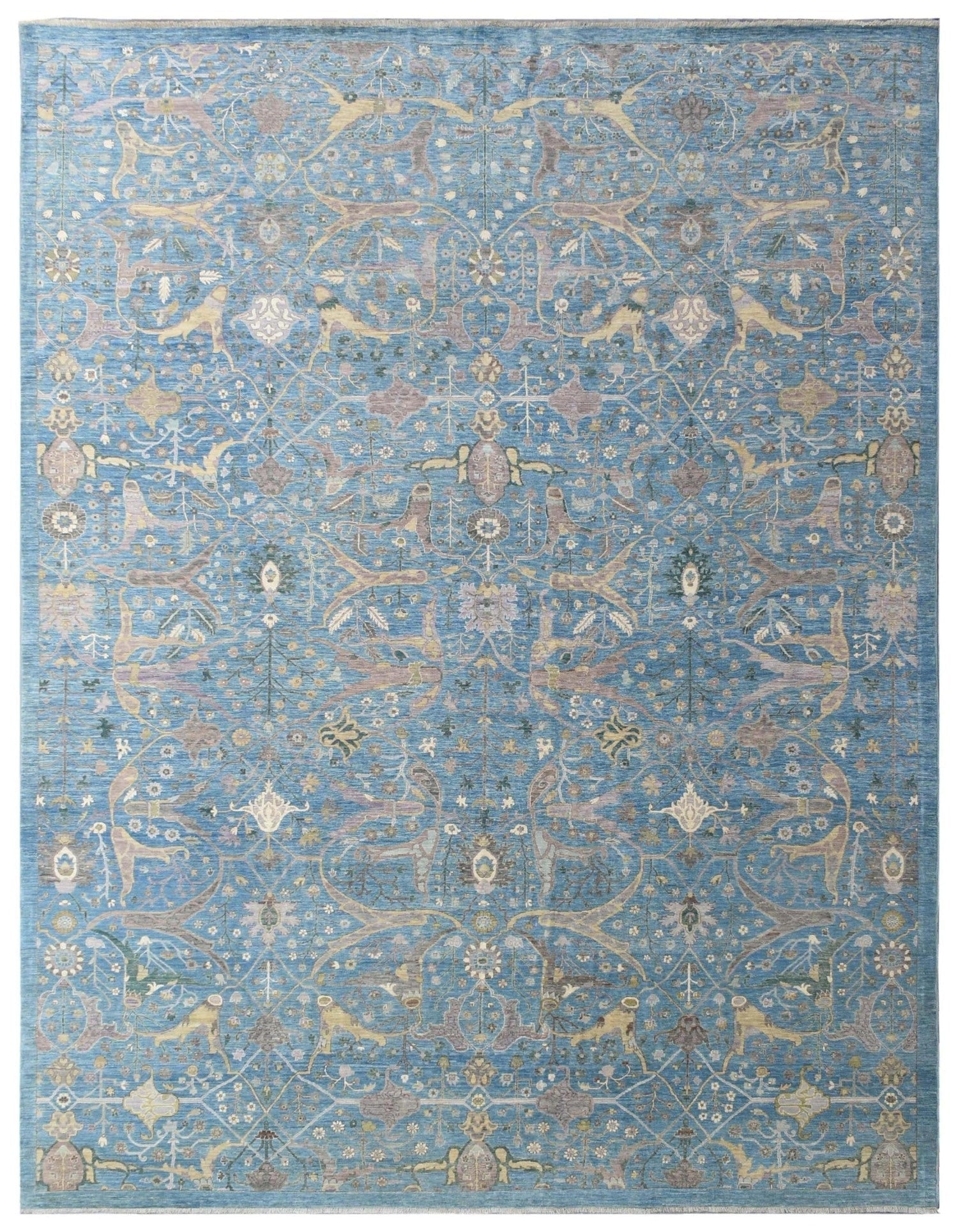 Handwoven Arabesque Tribal Rug J76804 - Bohemian Home Decor for Living Room, Bedroom & Office