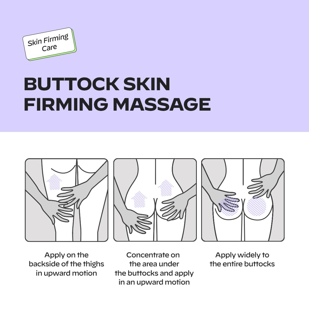 Multi Peptide Butt Firming Serum - Collagen Body Tightening Cream for Lifting & Firming | Korean Skin Care Firming Lotion with Peptides | 5.0 fl. Oz | Perfect for Post-Workout Recovery & Nighttime Skin Renewal
