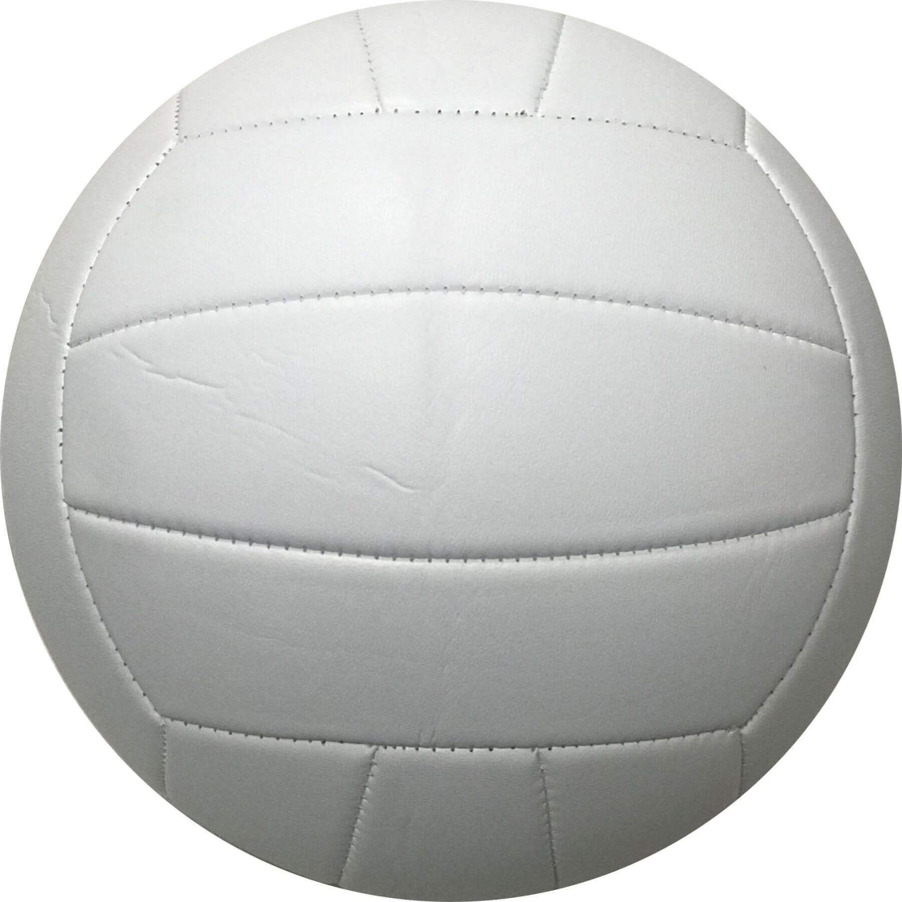 Best Volleyball Ball for Autographs & Awards - White Plain Single & 6-Pack Set - Perfect for Coaches Gifts, Team Signing, and Sports Painting