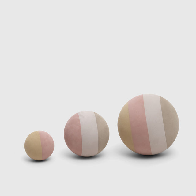 bObles Foam Ball Set - Soft Rose Color Foam Balls for Kids, Safe & Durable Playroom Toys - Perfect for Indoor Play, Sensory Activities & Toddler Learning Games
