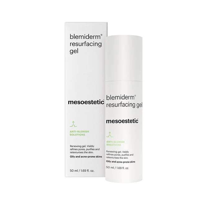 Mesoestetic Blemiderm Resurfacing Gel - Exfoliating Face Treatment for Acne & Blemishes - Brightening & Smoothing Skincare for Daily Use